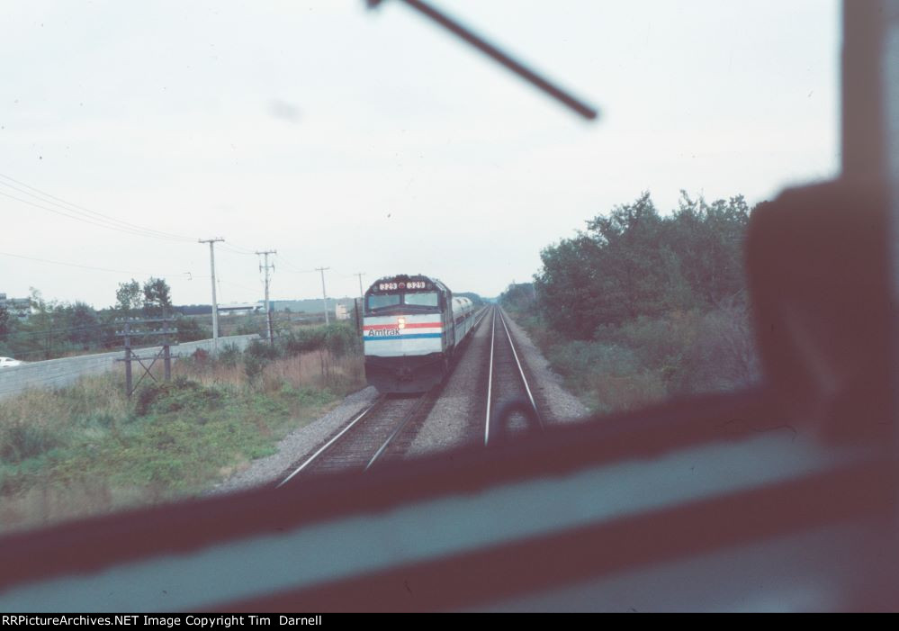 We meet AMTK 329 on train #333